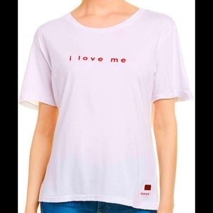 NWT PEACE LOVE WORLD LOVE ME TOP SIZE L